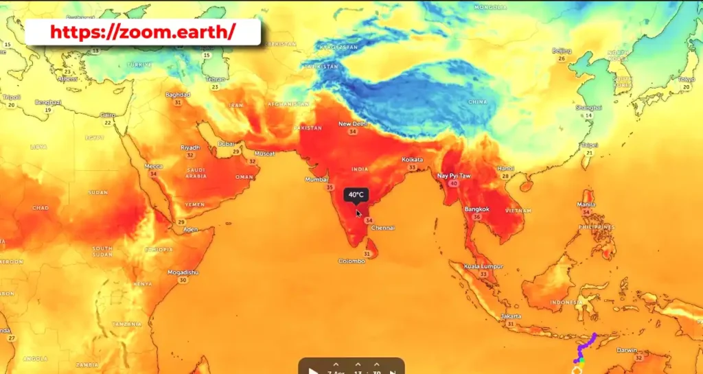 2024 में लू का प्रकोप