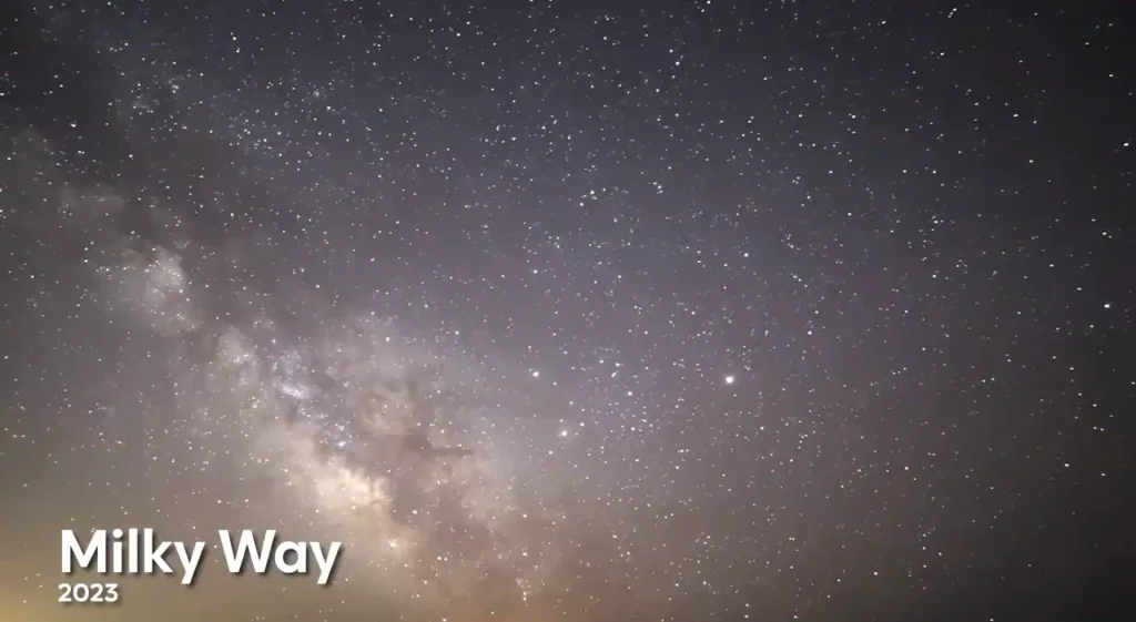 Is the Powerful Milky Way Disappeared