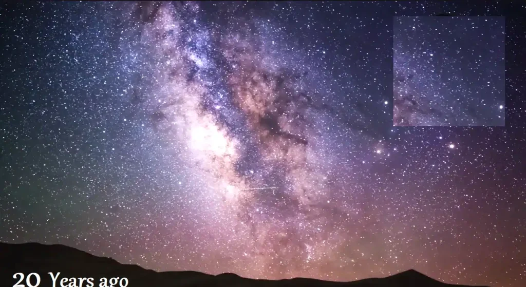 Is the Powerful Milky Way Disappeared